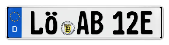 E-Kennzeichen LÖrrach als Wunschkennzeichen online reservieren