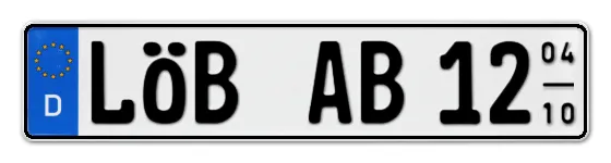 Saisonkennzeichen LÖB für LÖBau online bestellen