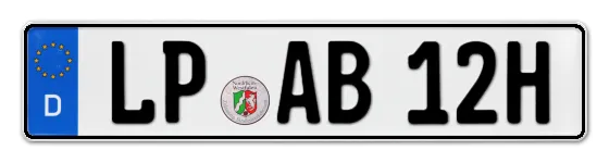 H-Kennzeichen LP online bestellen