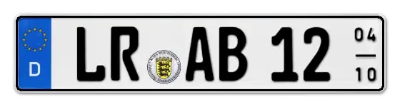 Saisonkennzeichen LR für LahR online bestellen