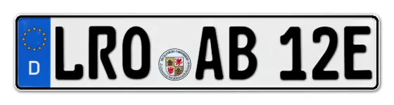 E-Kennzeichen Landkreis ROstock online bestellen