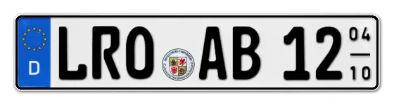 Saisonkennzeichen Landkreis ROstock Saisonkennzeichen LRO für Landkreis ROstock online bestellen