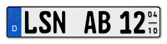 Saisonkennzeichen Landtag SachseN Saisonkennzeichen LSN für Landtag SachseN online bestellen