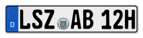 H-Kennzeichen LSZ online bestellen