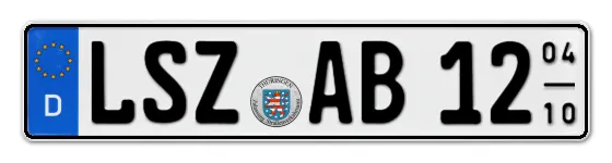 Saisonkennzeichen LSZ für LangenSalZa online bestellen