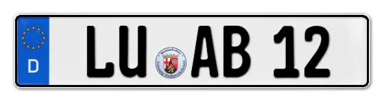 Autokennzeichen LUdwigshafen