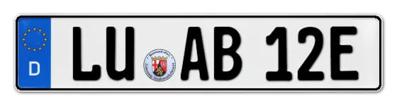 E-Kennzeichen LUdwigshafen online bestellen