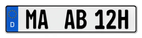 H-Kennzeichen MA online bestellen