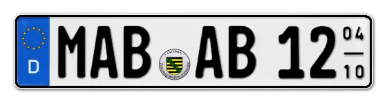 Saisonkennzeichen MAB für MArienBerg online bestellen