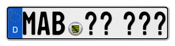 Wunschkennzeichen Marienberg reservieren