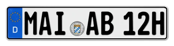 H-Kennzeichen MAI online bestellen