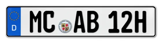 H-Kennzeichen MC online bestellen
