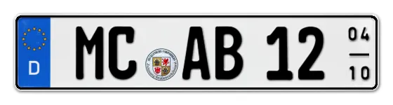 Saisonkennzeichen MC für MalChin online bestellen