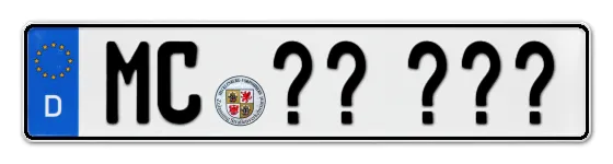 Wunschkennzeichen Malchin reservieren