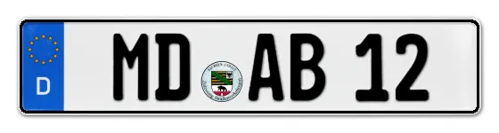 Autokennzeichen MagDeburg