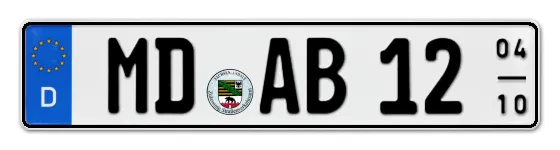 Saisonkennzeichen MD für MagDeburg online bestellen