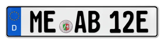 E-Kennzeichen MEttmann online bestellen