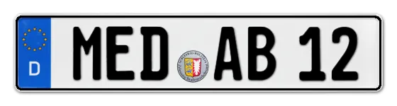 Autokennzeichen MElDorf