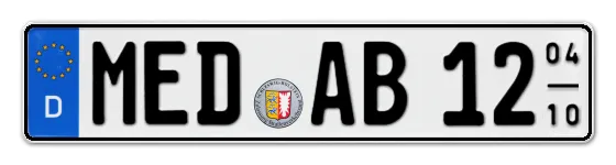 Saisonkennzeichen MED für MElDorf online bestellen