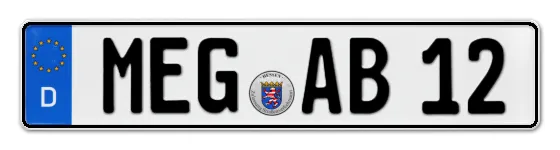 Autokennzeichen MElsunGen