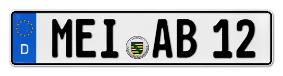 Autokennzeichen MEIßen