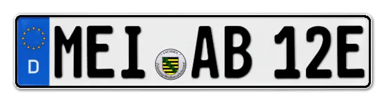 E-Kennzeichen MEIßen online bestellen