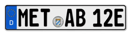 E-Kennzeichen MEllrichstadT online bestellen