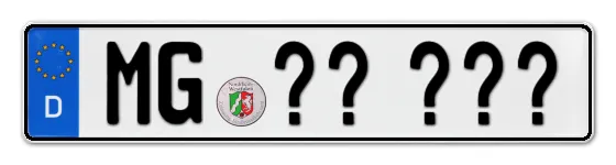 WunschKennzeichen Mönchengladbach Wunschkennzeichen Mönchengladbach reservieren