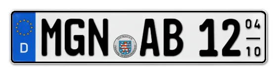 Saisonkennzeichen MGN für MeininGeN online bestellen