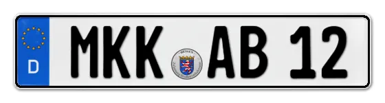 Kennzeichen Main-Kinzig-Kreis bestellen