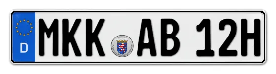 H-Kennzeichen MKK als Wunschkennzeichen online bestellen