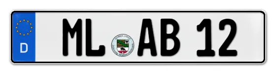 Autokennzeichen Mansfelder Land