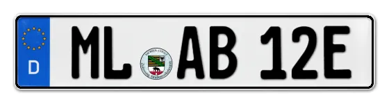 E-Kennzeichen Mansfelder Land online bestellen