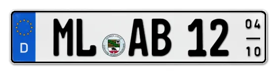 Saisonkennzeichen ML für Mansfelder Land online bestellen