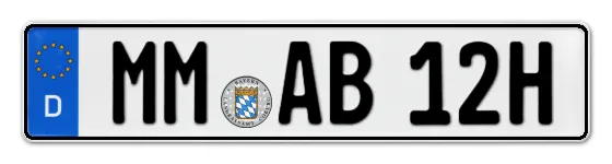 H-Kennzeichen MM online bestellen