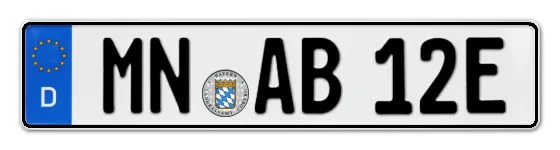 E-Kennzeichen MiNdelheim online bestellen