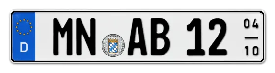 Saisonkennzeichen MiNdelheim Saisonkennzeichen MN für MiNdelheim online bestellen