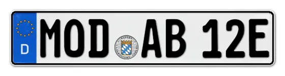 E-Kennzeichen MarktOberDorf online bestellen