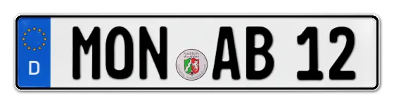 Autokennzeichen MONschau