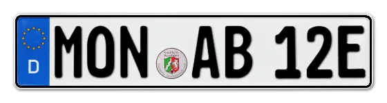 E-Kennzeichen MONschau online bestellen