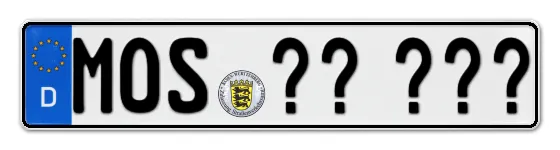 WunschKennzeichen Mosbach Wunschkennzeichen Mosbach reservieren