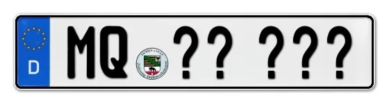 Wunschkennzeichen Merseburg,-querfurt reservieren