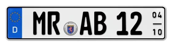 Saisonkennzeichen MaRburg Saisonkennzeichen MR für MaRburg online bestellen