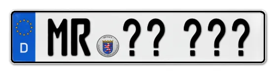 WunschKennzeichen Marburg Wunschkennzeichen Marburg reservieren