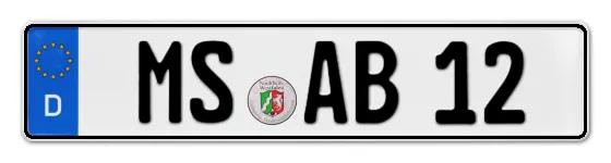 Autokennzeichen MünSter