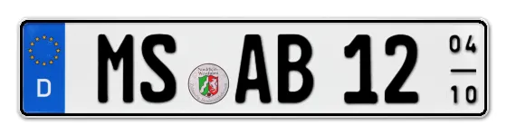 Saisonkennzeichen MS für MünSter online bestellen