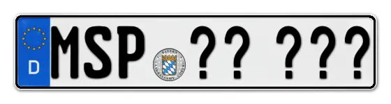 Wunschkennzeichen Main,-spessart reservieren