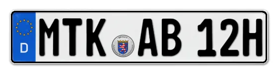 H-Kennzeichen MTK online bestellen