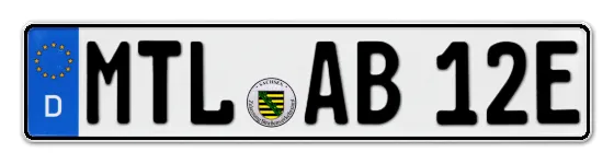 E-Kennzeichen MuldenTaL online bestellen