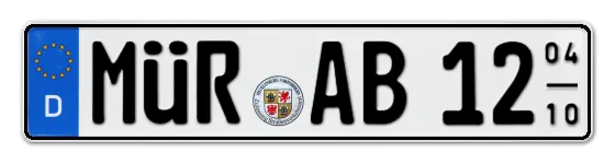 Saisonkennzeichen MÜRitz Saisonkennzeichen MÜR für MÜRitz online bestellen